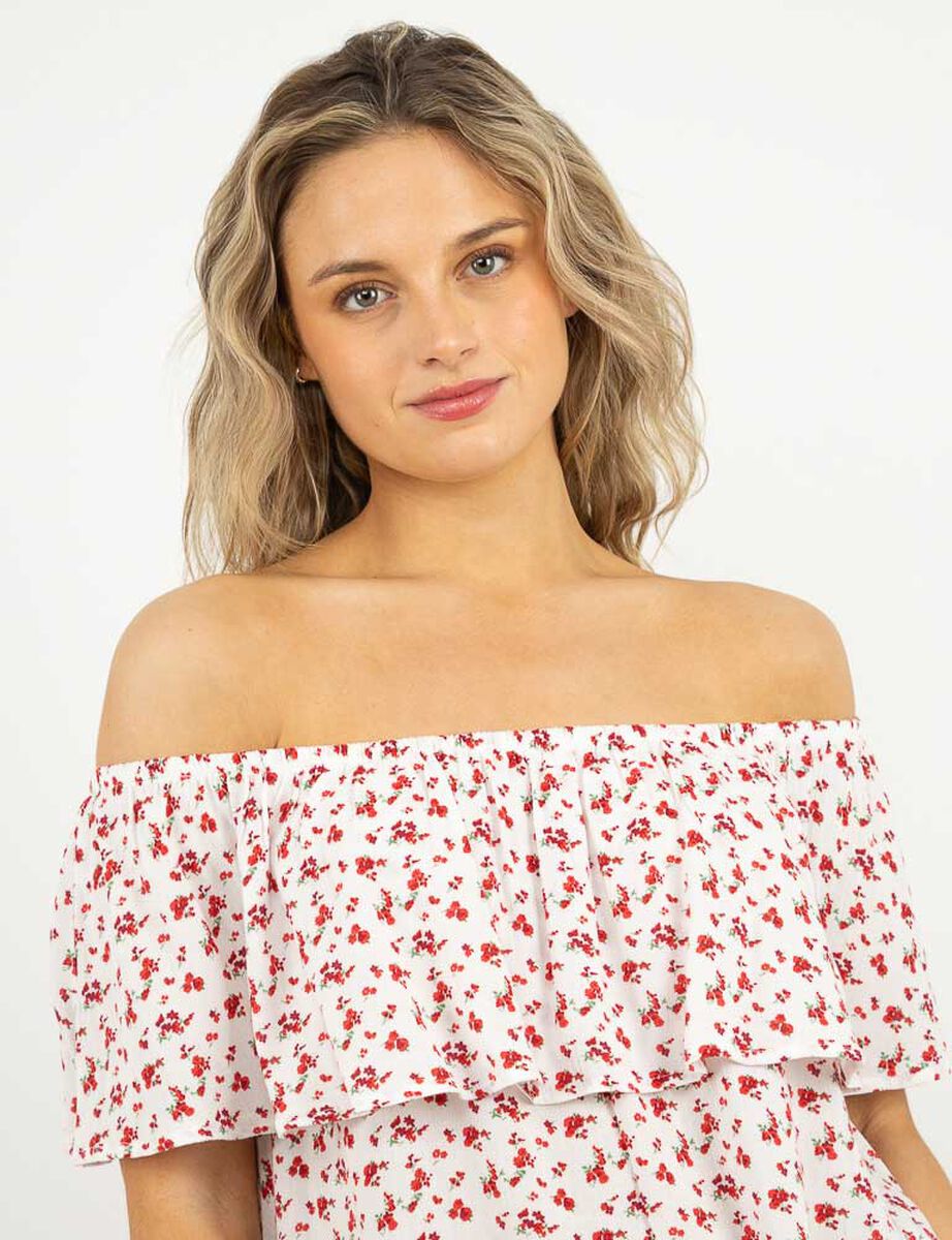 Blusa Campesina Mujer Icono