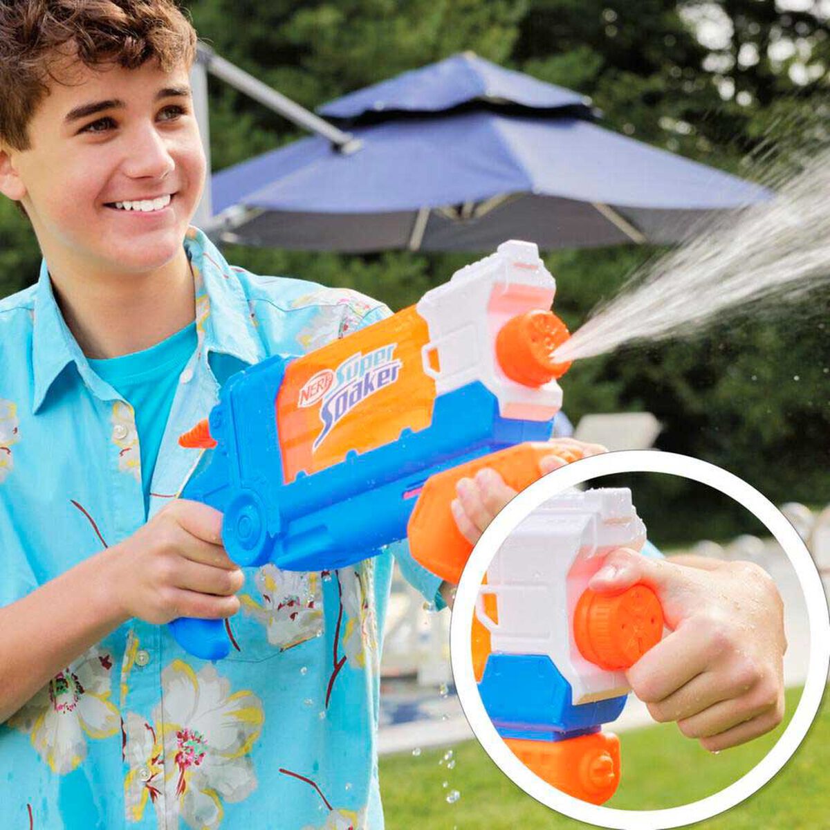 Lanzador de Agua Super Soaker Flip Fill