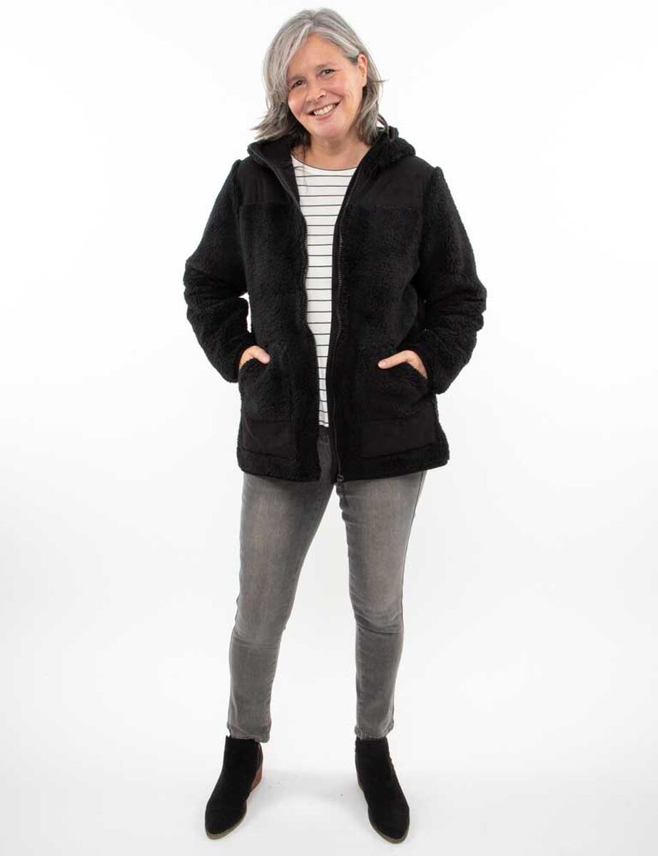 Chaqueta Peluda Mujer Portman Club