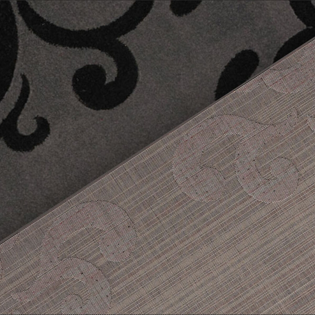 Alfombra Frize Carved D3 80X120 Cm Gris