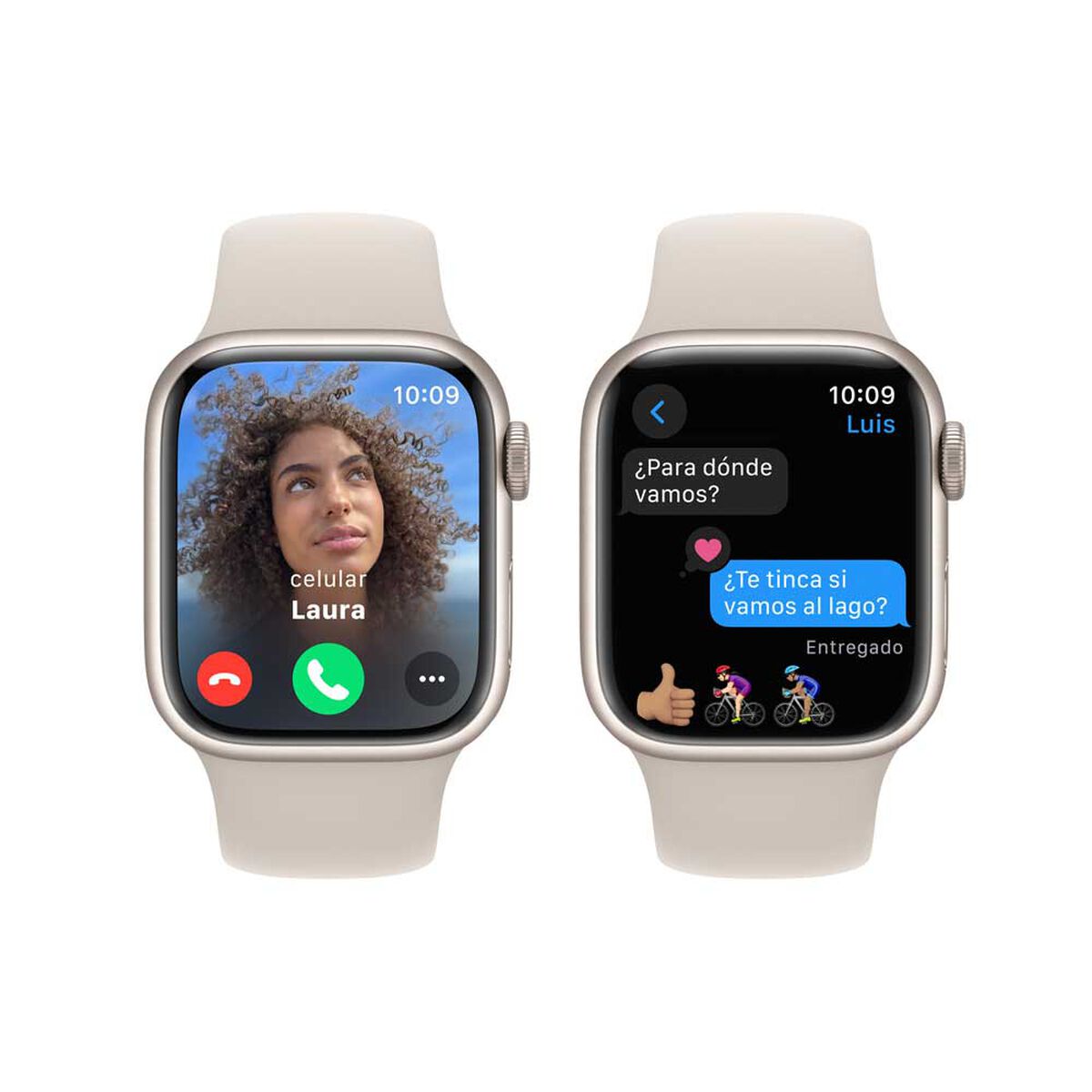 Smartwatch Apple Watch Series 9 45 mm Starlight