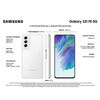 Celular Samsung Galaxy S21 FE 5G 256GB 6,4" White Liberado