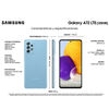Celular Samsung Galaxy A72 LTE 128GB 6,7'' Awesome Blue Liberado