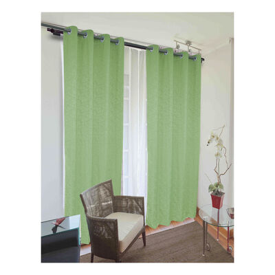 Combo Cortinas Doral Camila 220 x 140 cm Verde