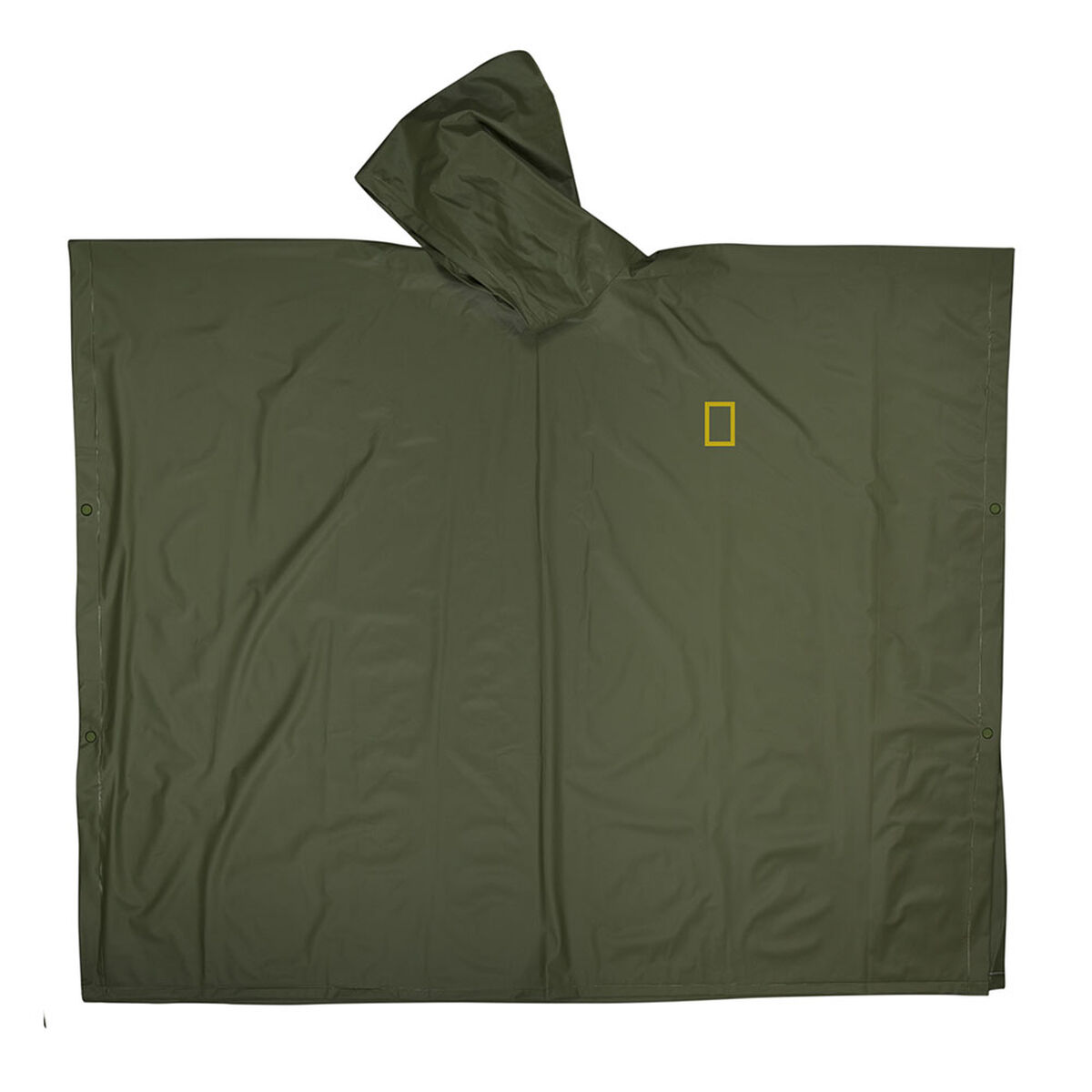Poncho National Geographic Verde