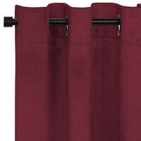 Cortinas Velvet 140X220 Cm Terracota