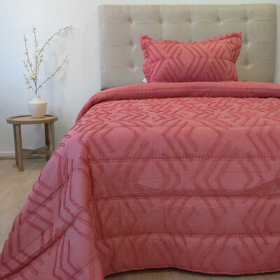 Plum&oacute;n Doral 1.5 Plazas Touch Nebula Liso Coral