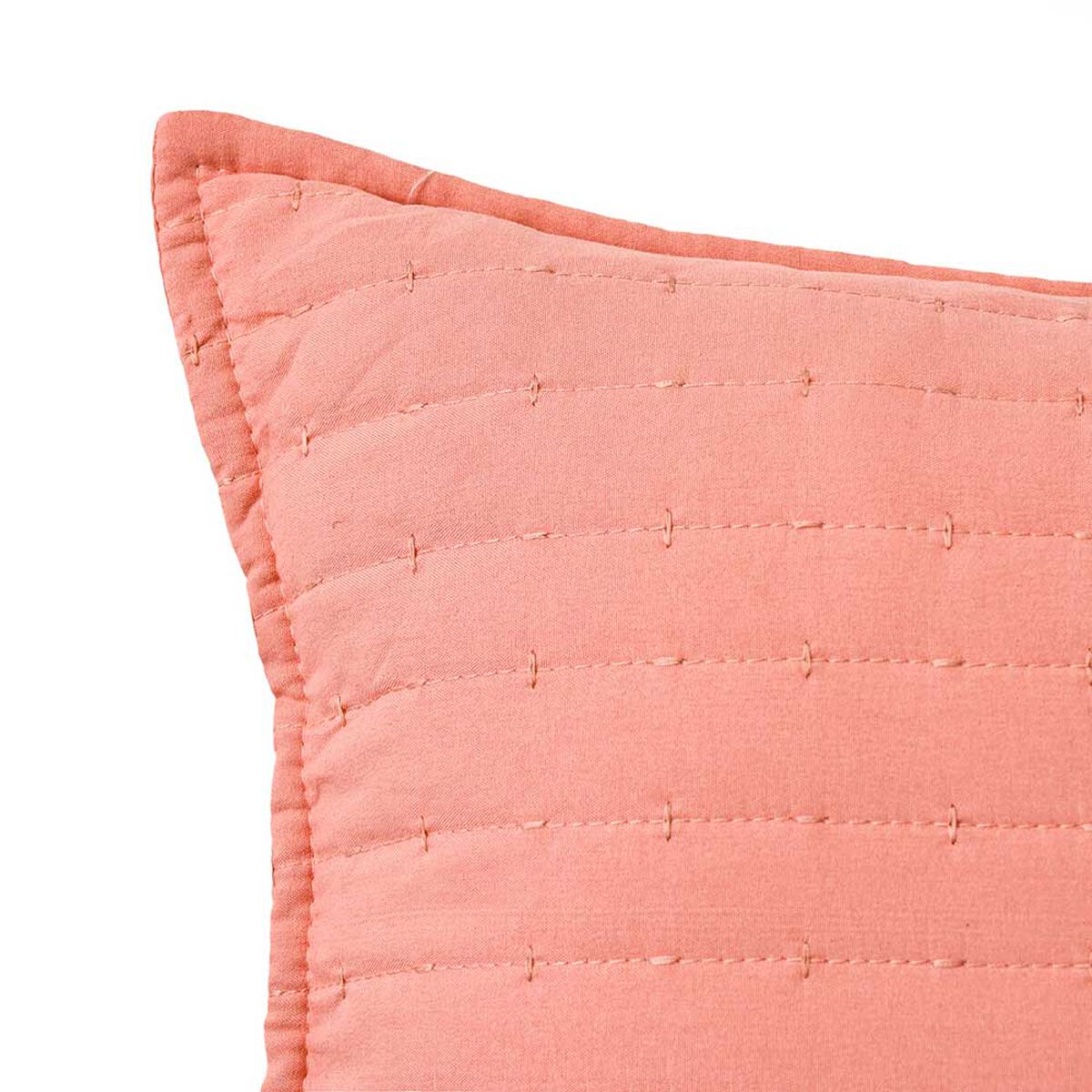 Cojín American Family Rice Rosa 35x60 cm