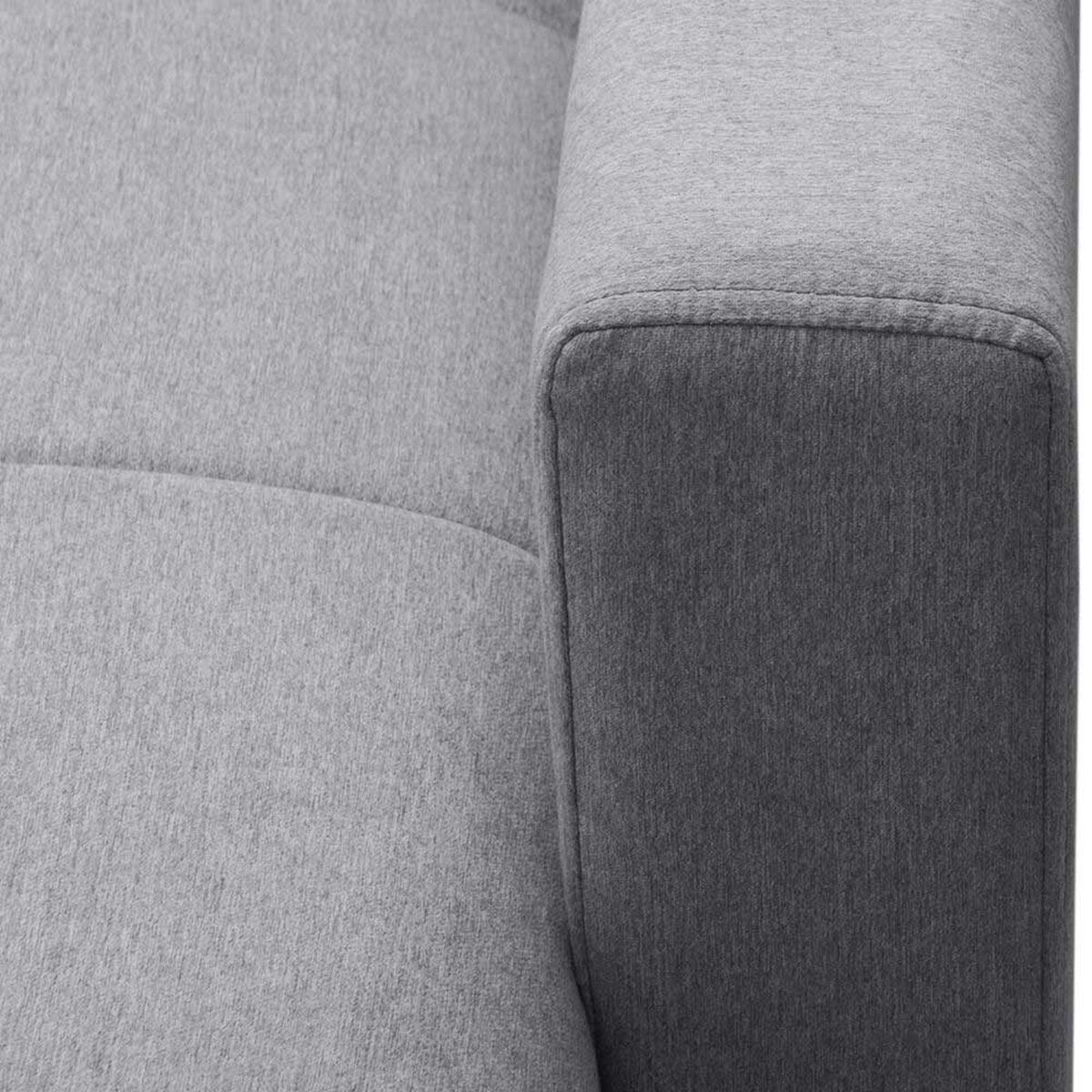 Sofá Amuv Capri 3 Cuerpos Gris