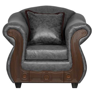 Imagen 2 del producto Juego de Living Black Factory Estambul 5 Cuerpos Gris