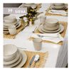 Set 4 Platos Fondo Cerámica Simplit Amalfi 27,4 cm