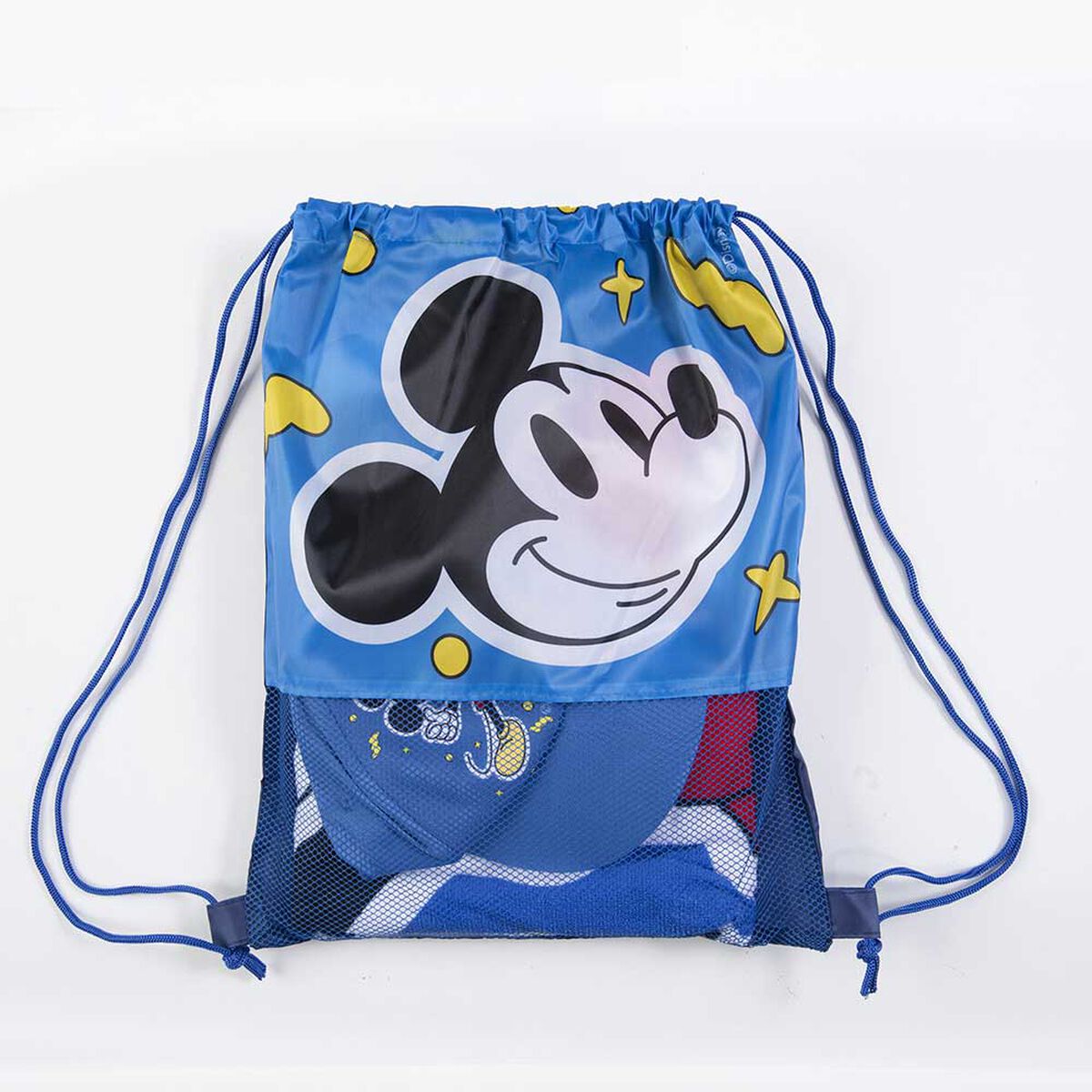 Toalla de Playa + Bolso + Jockey Disney Mickey 140 x 70 cm
