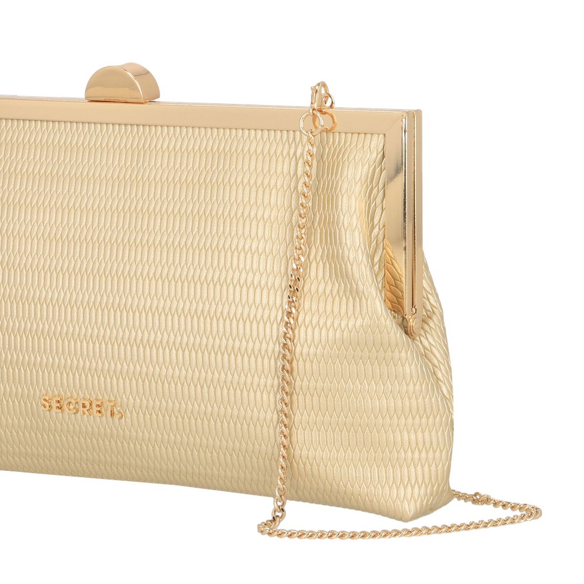 Cartera de Fiesta Secret Fete SC6 S Dorado Suave