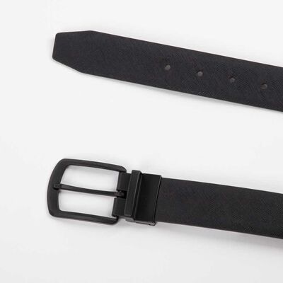 Imagen 2 del producto Cinturón Ecocuero Hombre Zibel Cafe/Negro