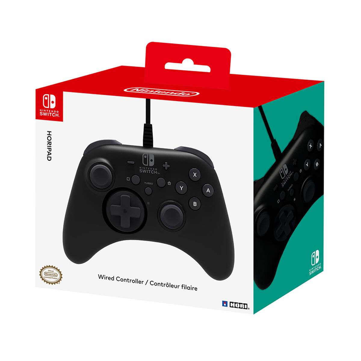 Control Nintendo Switch Hori Horipad Wired Negro