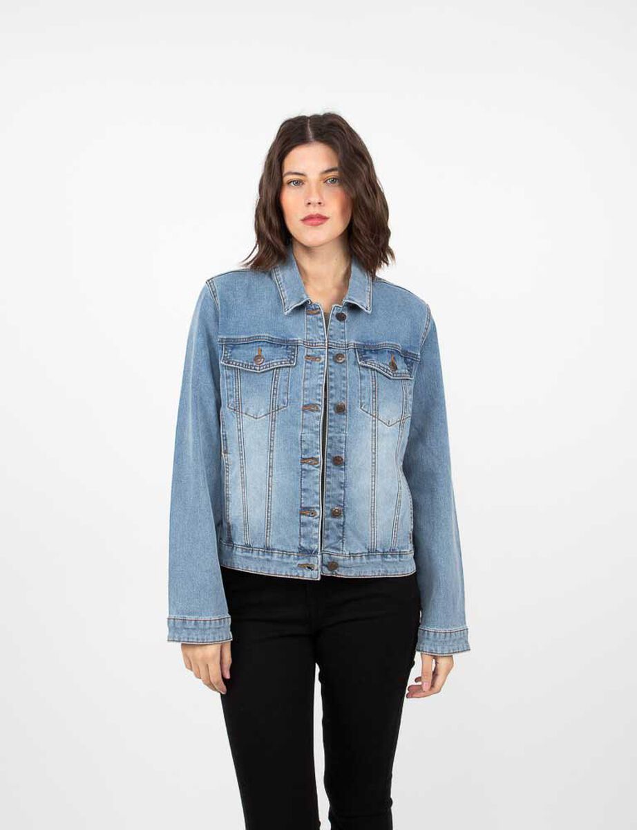Chaqueta Denim Mujer Alma
