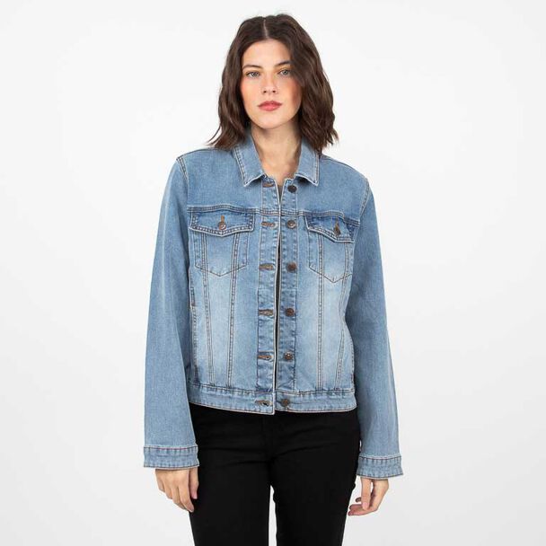 Chaqueta Denim Mujer Alma