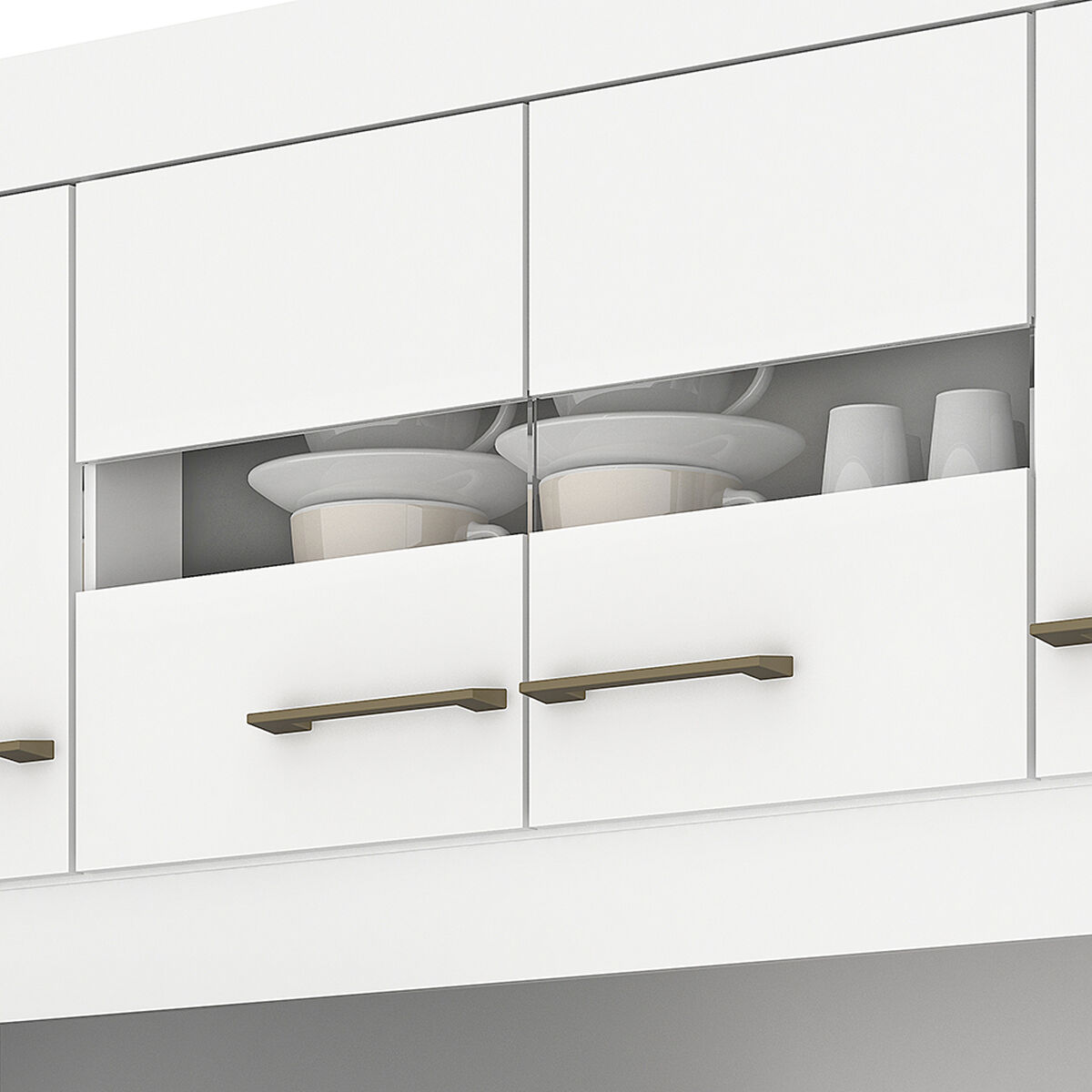 Kit Cocina Vekkahome Laura 8 Puertas Blanco