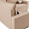 Seccional Mexx Muebles Tulum 5 Cuerpos Beige
