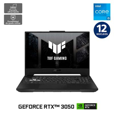 Notebook Gamer Asus TUF Gaming F15 FX507ZC4-HN056W Core i5 8GB 512GB SSD 15,6"