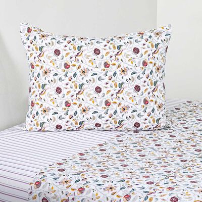 Imagen 1 del producto Juego de Sábanas Cannon1.5 Plazas 200 Hilos Flutter