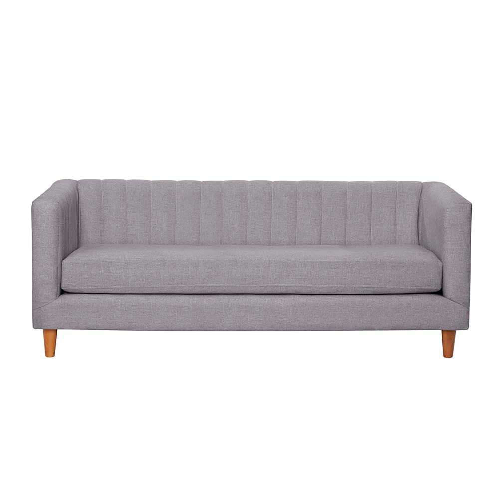 Sofá Latam Home Sorrento 3 Cuerpos Gris Claro