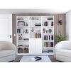 2 Estantes 5 Repisas + Estante 2 Puertas + 3 Complementos TuHome Home Blanco