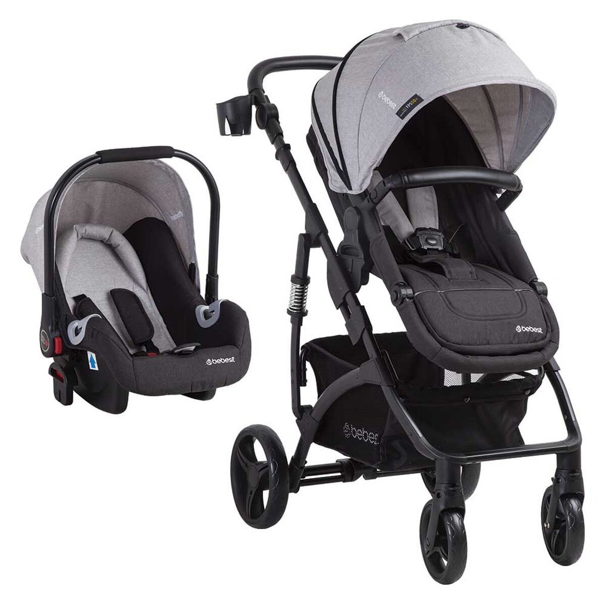 Coche Explorer Lx Gris Bebesit