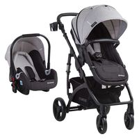 Coche Cuna Travel System Bebe Explorer LX Gris Bebesit