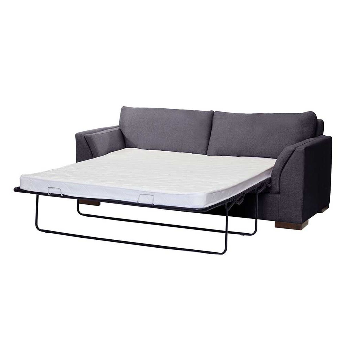 Sofá Cama Latam Home Milan 3 Cuerpos Gris Oscuro