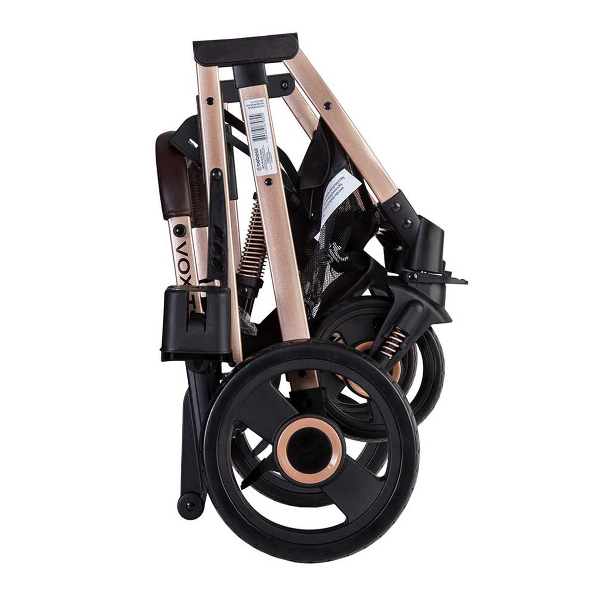 Coche Cuna Paseo Bebe Vox Gold Negro Bebesit