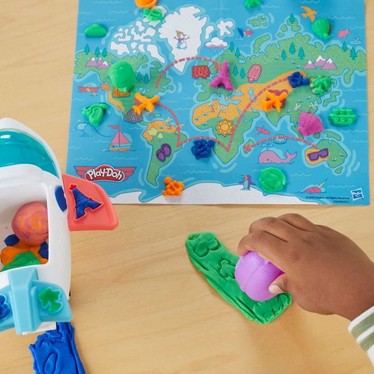 Set de Masa Moldeable Primeras Creaciones con Avión Play Doh