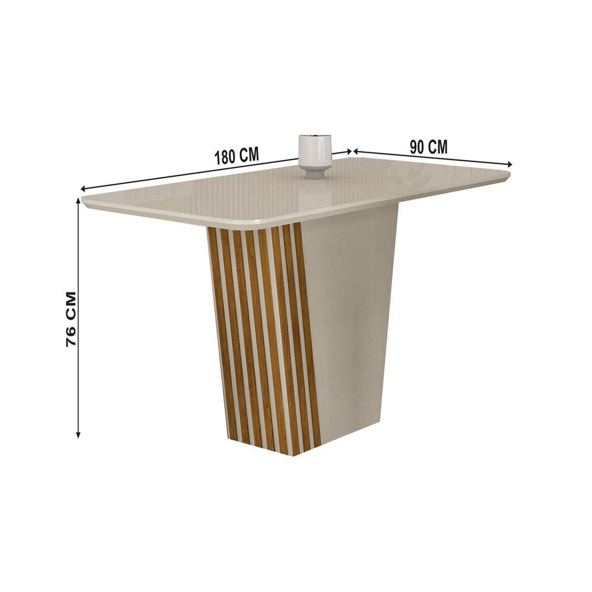 Juego de Comedor Altavision Liz 6 Sillas Blanco