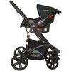 Coche Travel System Explorer Negro Bebesit
