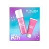 Set Body Mist Ready to Party + Crema Shimmer Petrizzio