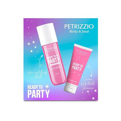 Imagen 2 del producto Set Body Mist Ready to Party + Crema Shimmer Petrizzio