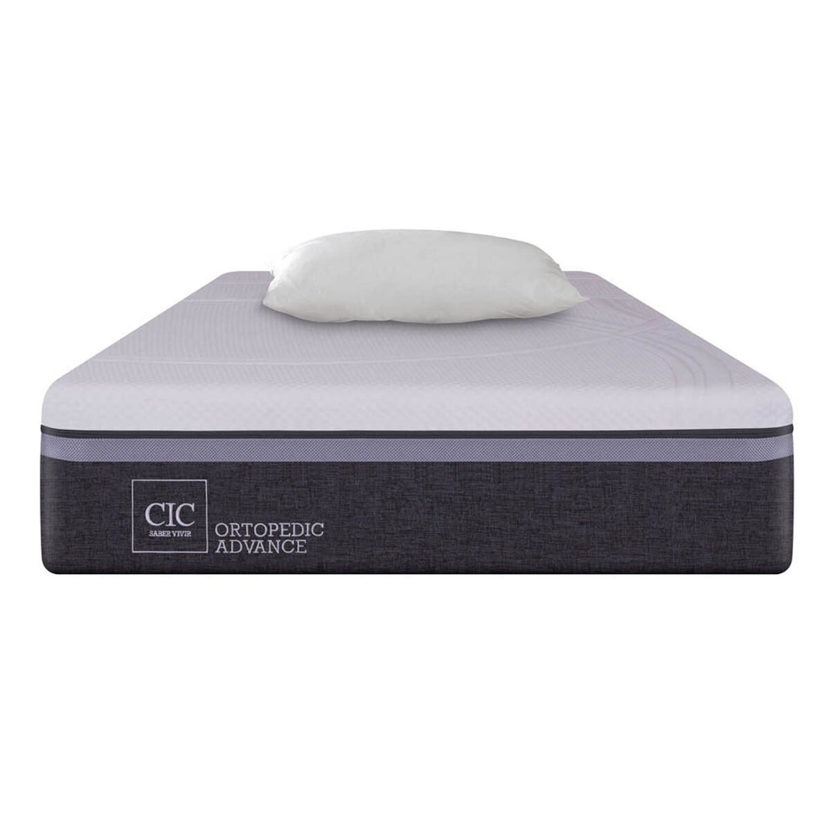 Colchón CIC 1 Plaza Ortopedic Advance + Almohada