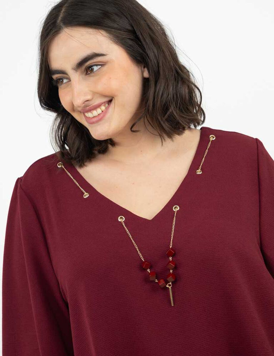 Blusa Manga 3/4 Mujer Extralindas