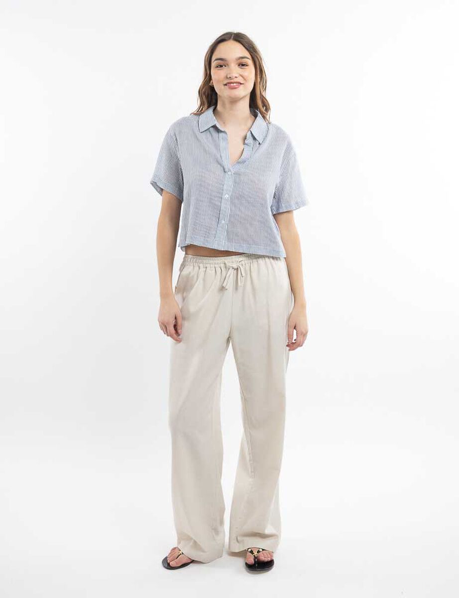 Blusa Algod&oacute;n Manga Corta Mujer Icono