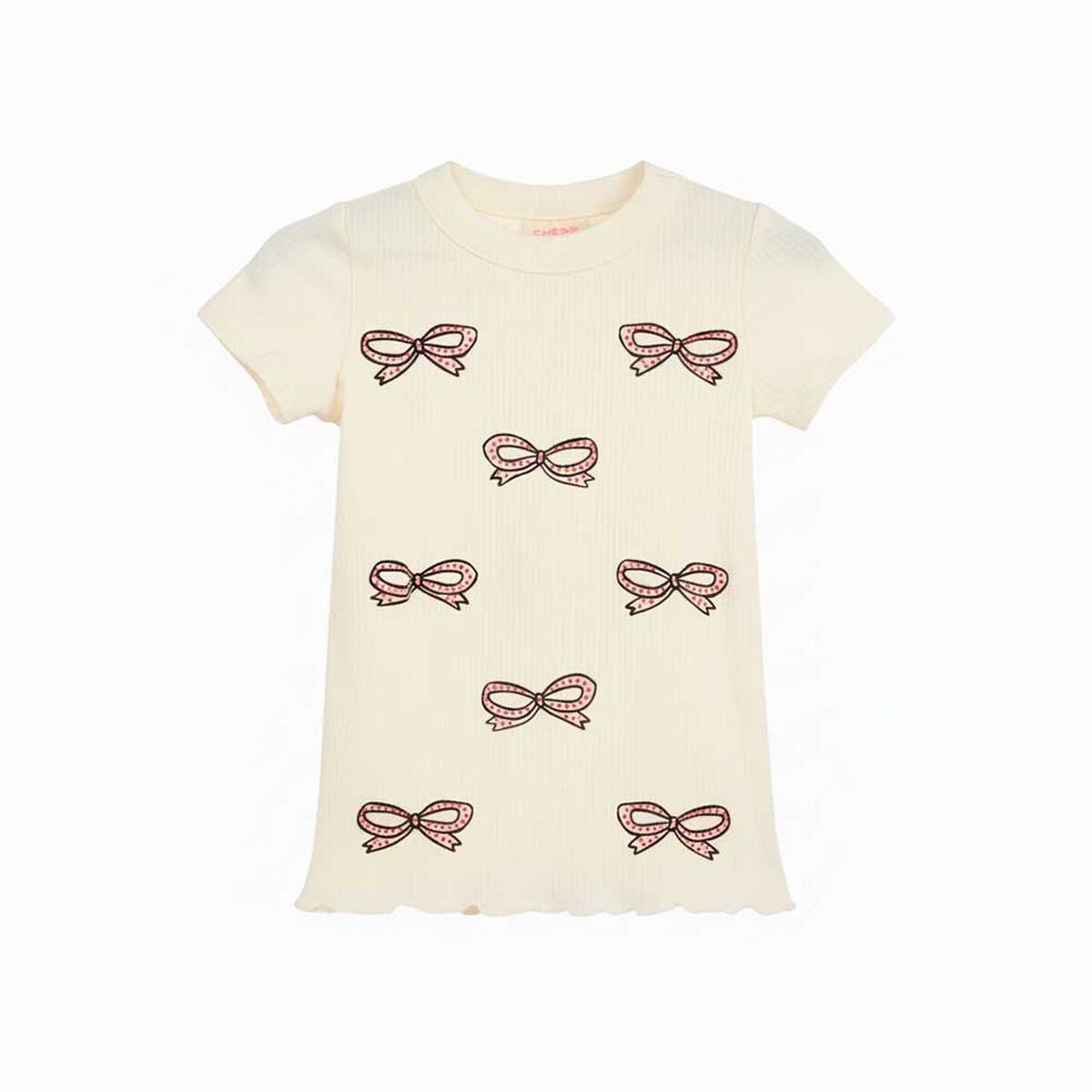 Polera Manga Corta Ni&ntilde;a Chess