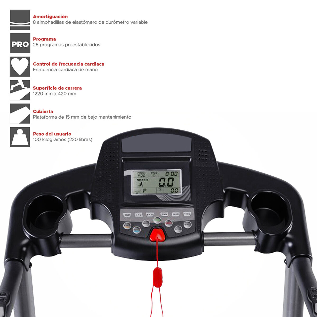 Trotadora K-FIT