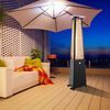 Estufa a Gas Exterior Terraza Klyma Trinx Negra