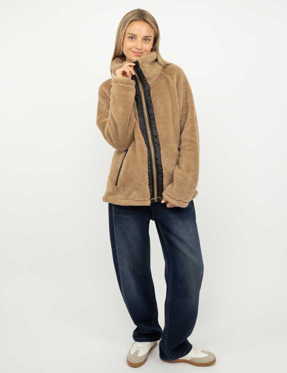 Poler&oacute;n Peludo Mujer Icono