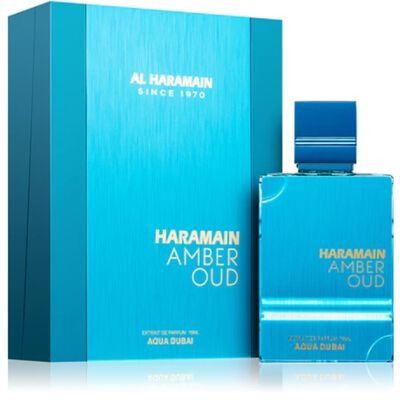 Perfume Al Haramain Amber Oud Aqua Dubai Extrait De Parfum 100ml Unisex