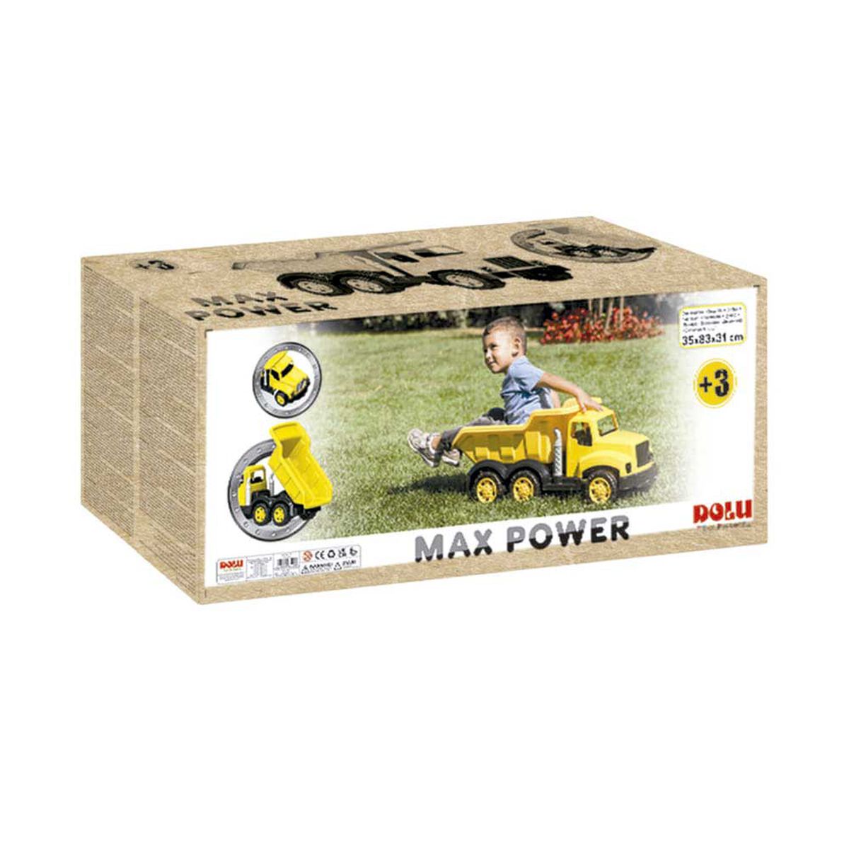 Cami&oacute;n Tolva Amarillo Dolu