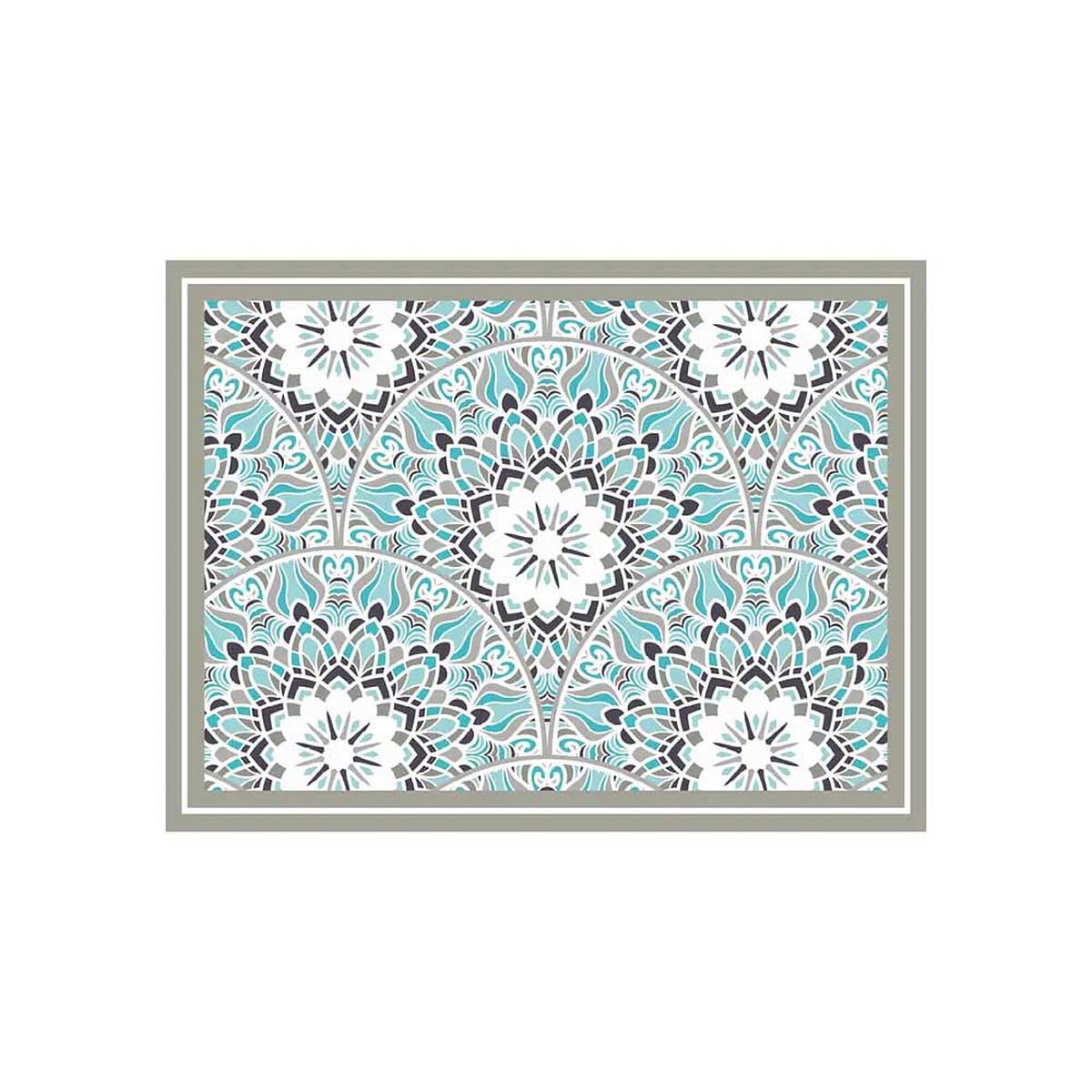Alfombra Davanti Mandala Tradicional 50 x70 Mandala Tradicional