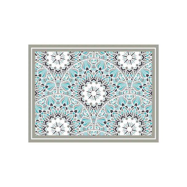 Alfombra Davanti Mandala Tradicional 50 x70 Mandala Tradicional