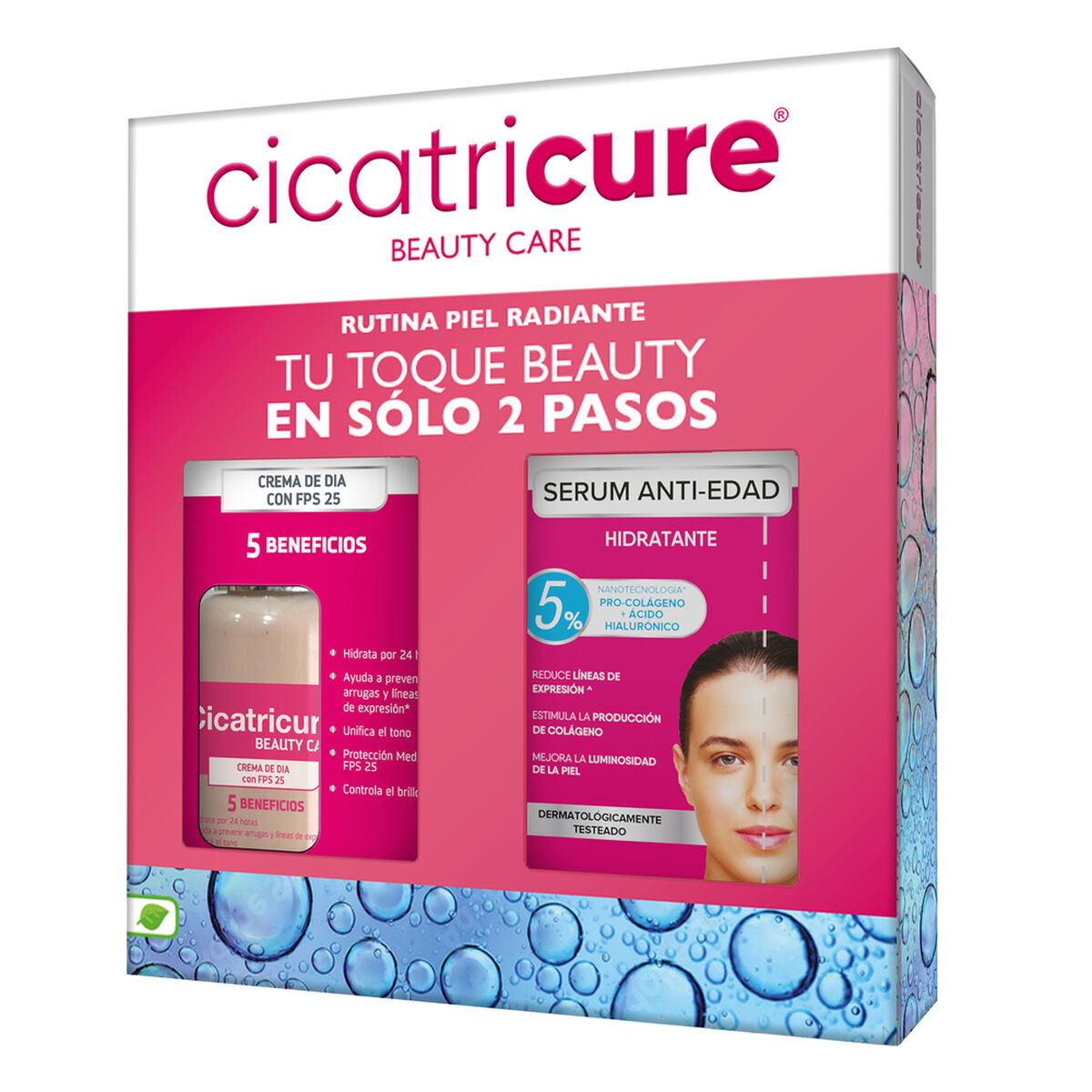 Pack Cicatricure Porcelana Sérum Peeling 30Ml + Porcelana Crema Gel 50Gr