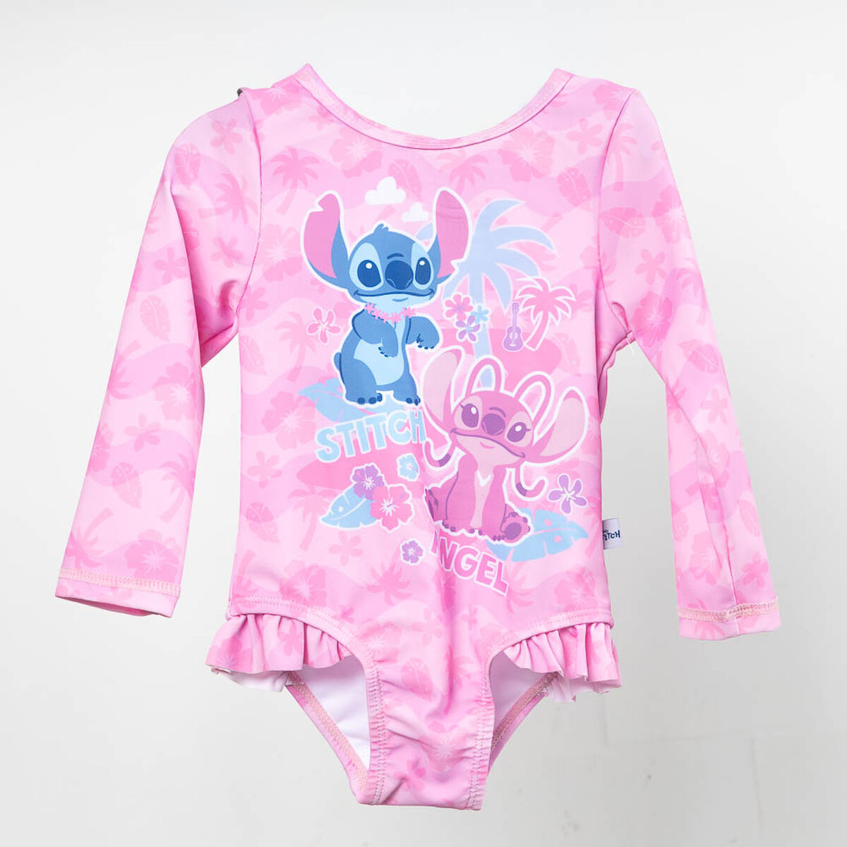 Traje de Ba&ntilde;o Enterito Ni&ntilde;a Stitch
