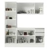 Mueble de Cocina Vekkahome Premium Smart 2 Cajones 8 Puertas Blanco